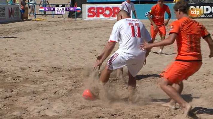 Fútbol  Playa - Final Liga Europea: Rusia-Holanda