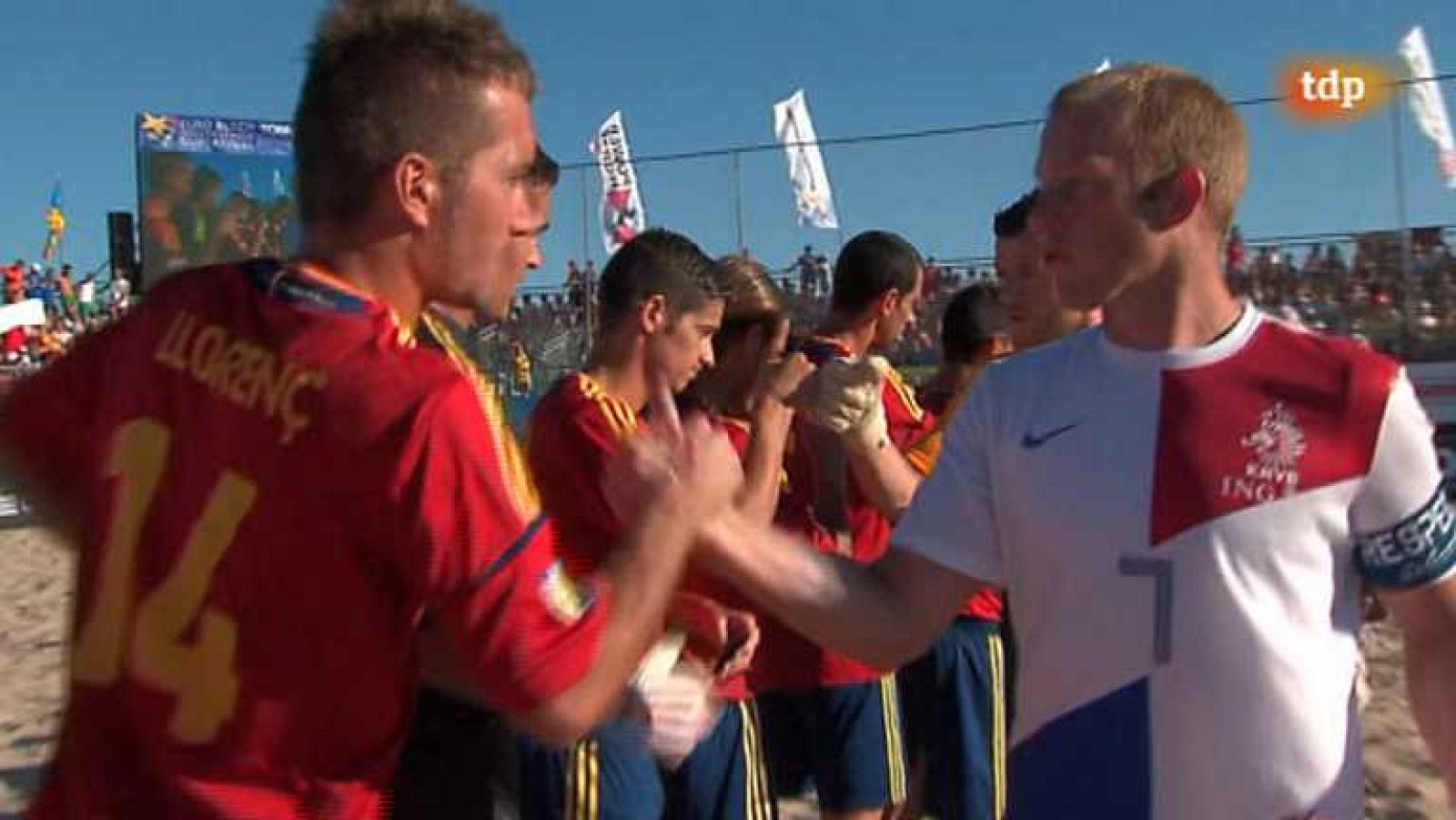 Fútbol playa - Final Liga Europea: España-Holanda - ver ahora