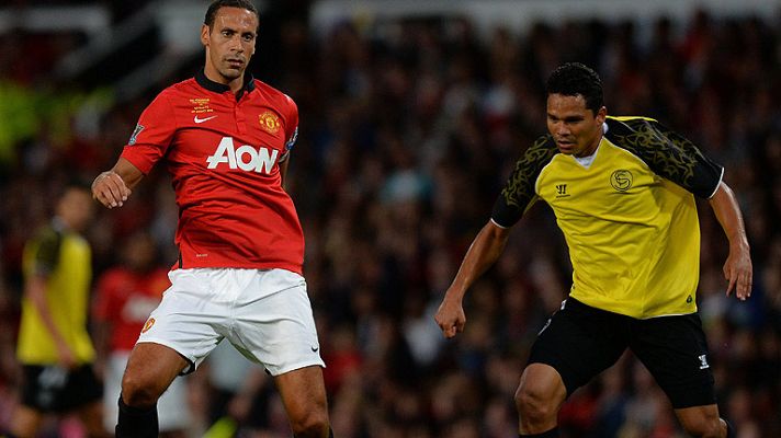 Telediario 1 - El Sevilla brilla en Manchester