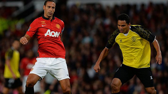 Telediario 1 - El Sevilla brilla en Manchester