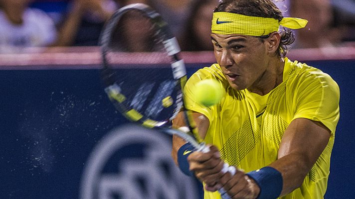 Telediario 1 - Nadal, contra Djokovic y el cemento