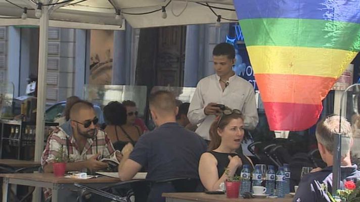Telediario 1 - Circuit Gay Festival en Barcelona