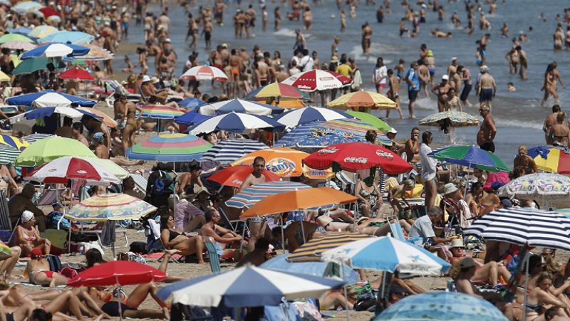 Domingo de calor y temperaturas altas en Canarias y el suroeste peninsular