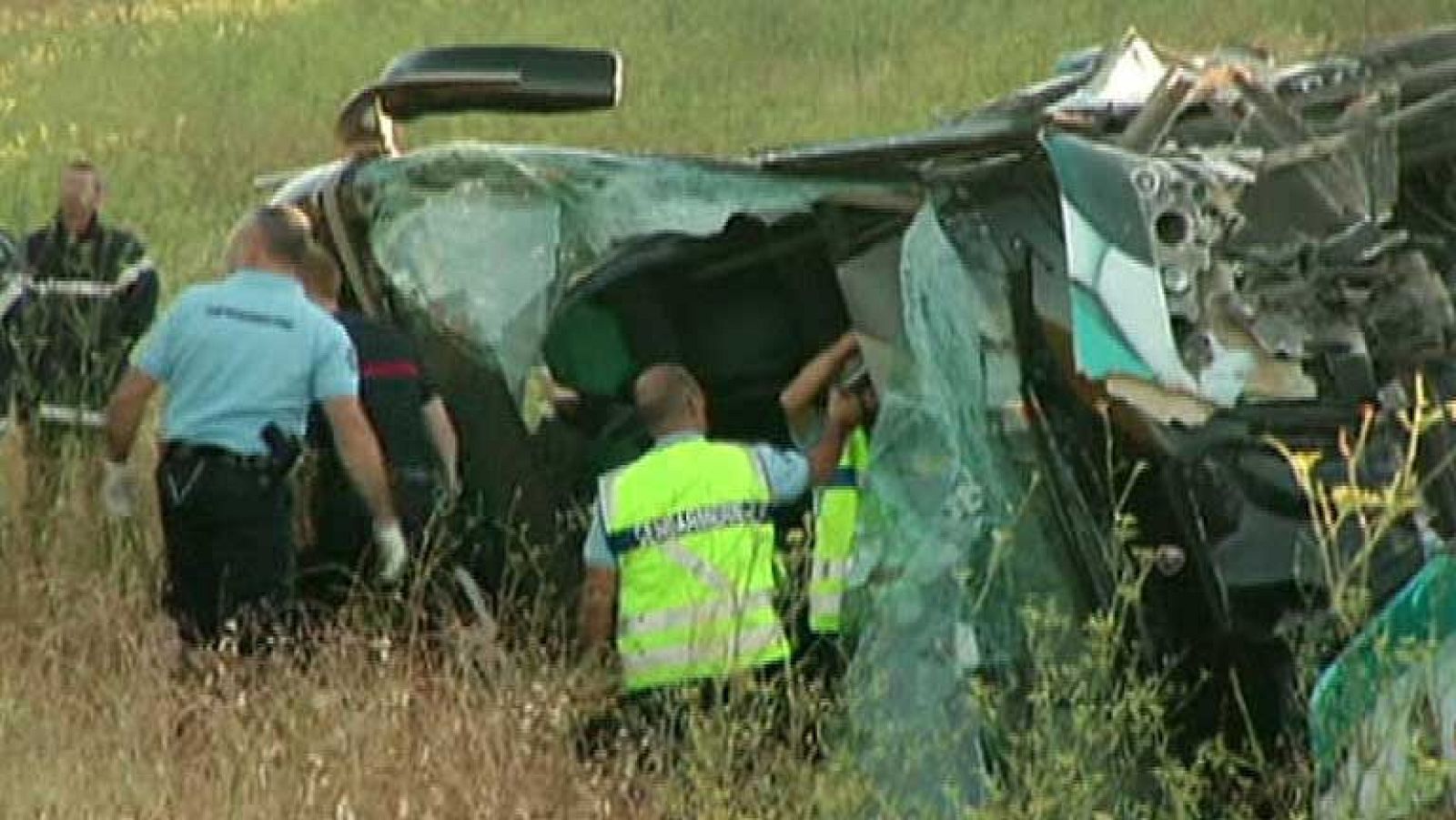 Muere una española en un accidente de autobús en Francia