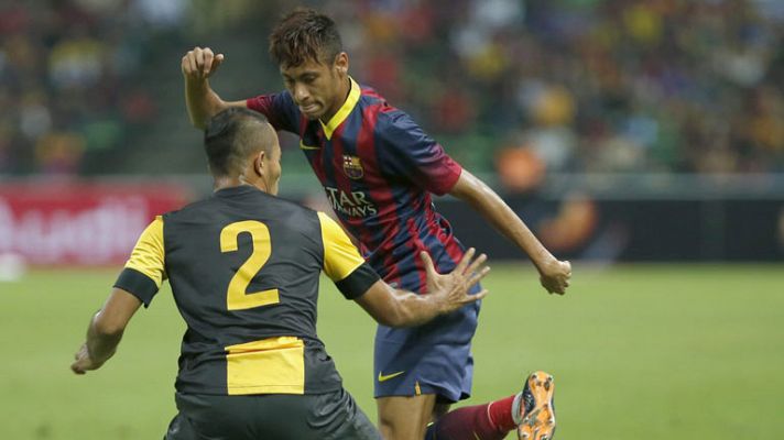 Telediario 1 - El Barcelona ya piensa en el arranque liguero ante el Levante