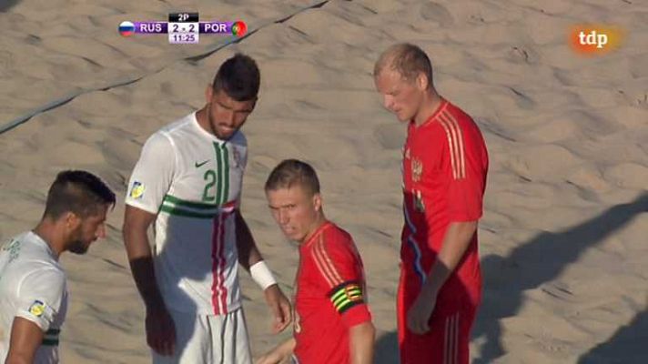 Fútbol  Playa - Final Liga Europea: Rusia-Portugal