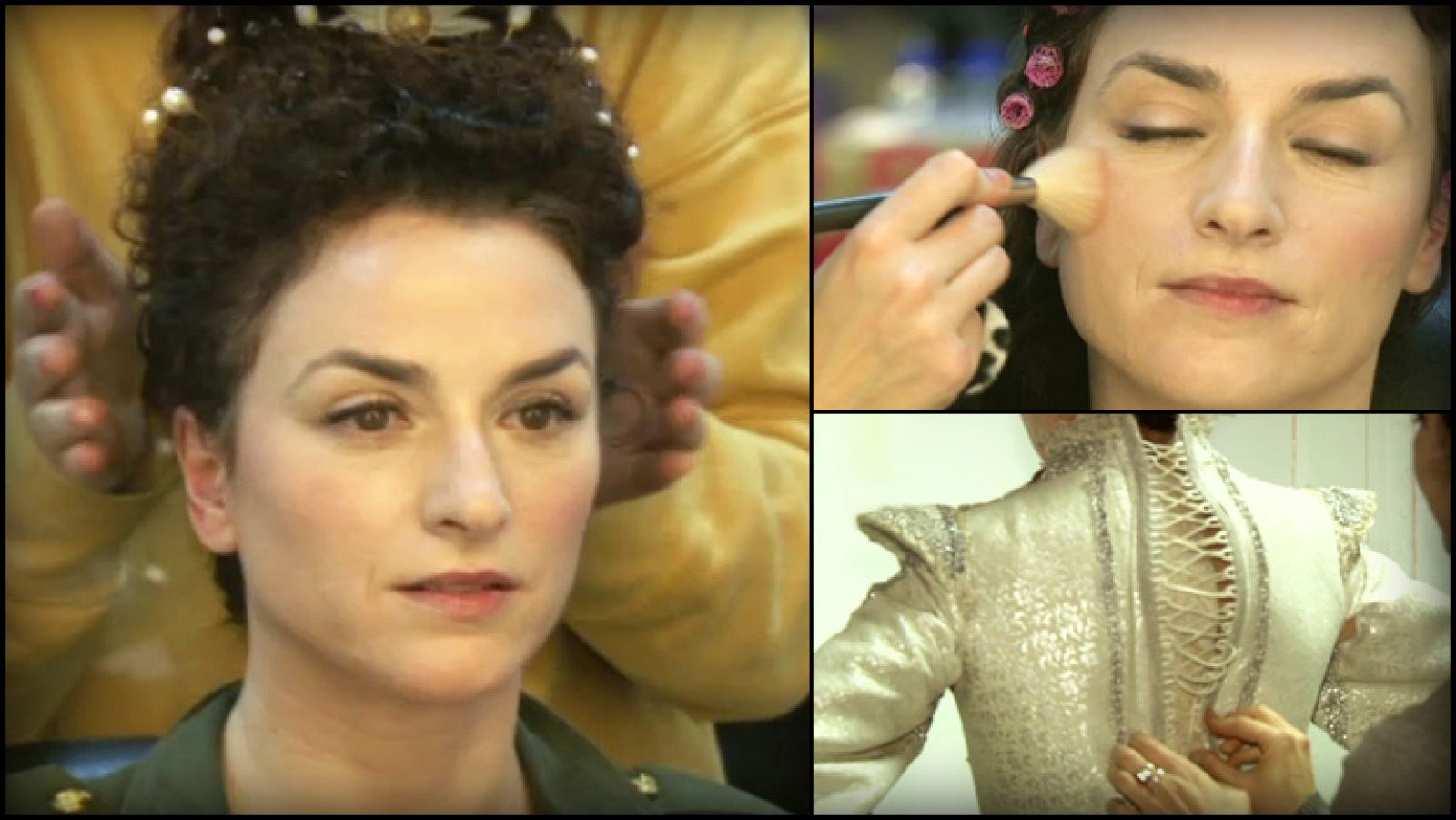 Águila Roja - La caracterización de Mariana de Austria, la Reina | Ver