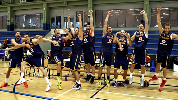 Los chicos de la ÑBA ultiman su preparación del Eurobasket