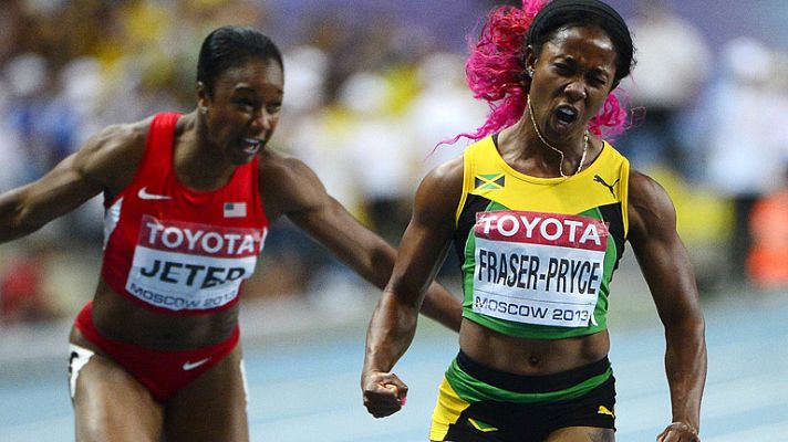 Fraser-Pryce, reina de la velocidad