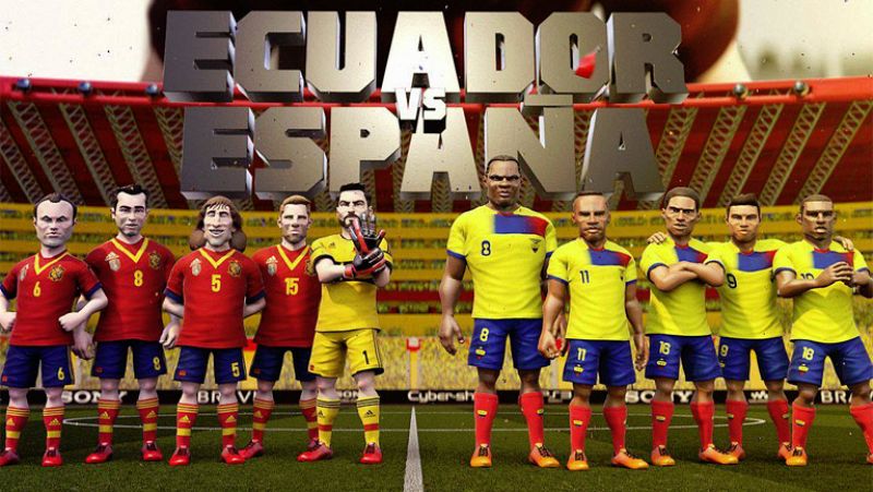 El amistoso de España en Ecuador ha sido promocionado en el país sudamericano como 'el partido del siglo'. La selección española jugará este miércoles sin la presencia de Cesc, baja por lesión.