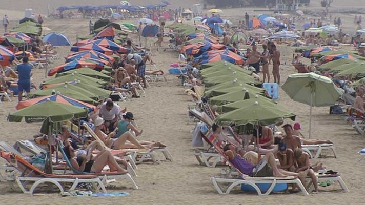 Temperaturas altas en Canarias