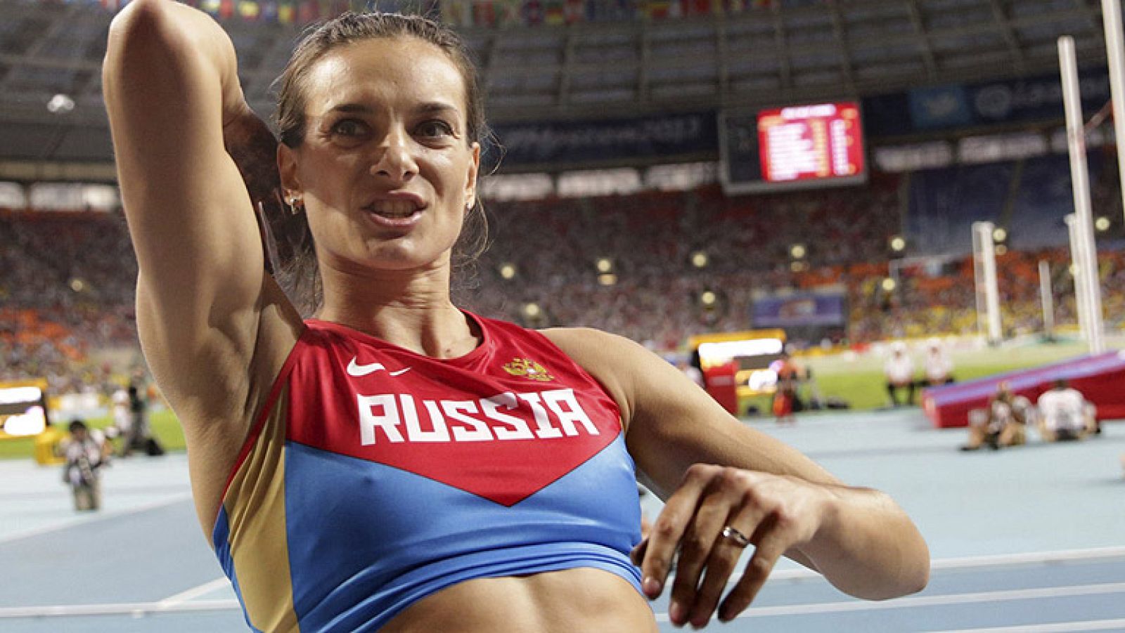 El último salto de Isinbayeva
