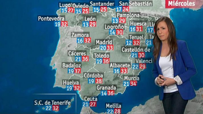 Puente con cielos despejados en todo el país y tormentas en Pirineos y Sistema Ibérico