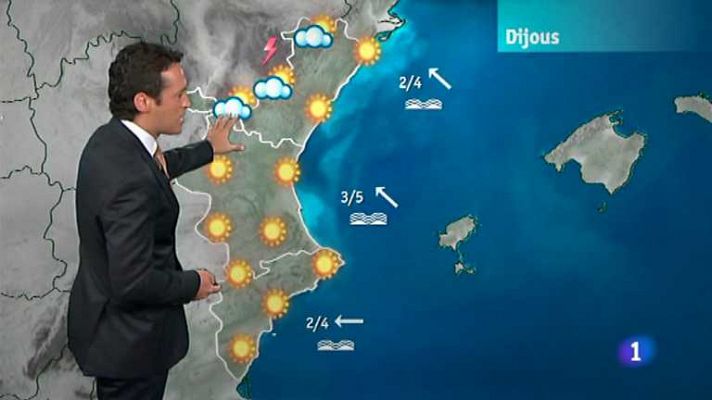 L'informatiu - Comunitat Valenciana - El tiempo en la Comunidad Valenciana - 14/08/13