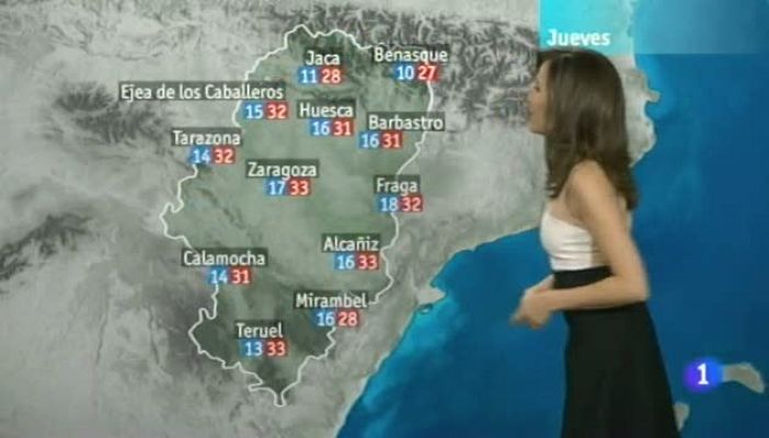 El tiempo en Aragón - 14/08/13