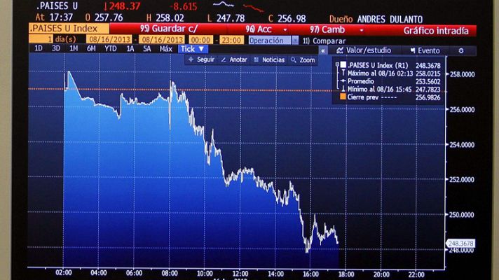 Telediario 1 - Sube la deuda pública