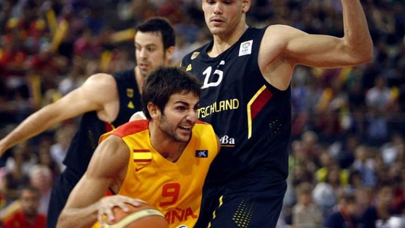 La selección española de baloncesto ha pasado por encima de Alemania en el segundo partido amistoso de preparación de cara al Eurobasket de Eslovenia. Tras el dubitativo inicio contra Polonia, los de Juan Antonio Orenga han ofrecido una versión mucho