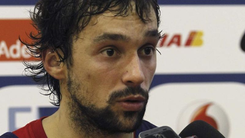 El jugador de la selección española Sergio Llull ha declarado a TVE tras la victoria contra Alemania que han jugado mejor que contra Polonia pero que "hay que seguir mejorando".