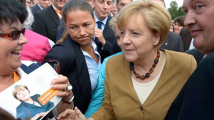 Telediario 1 - ¿Con quién se aliará Merkel?
