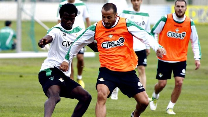 Telediario 1 - Pepe Mel lamenta la ausencia de Rubén Castro en el Bernabéu