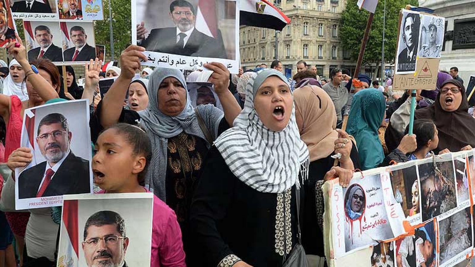 Baja la tensión en Egipto