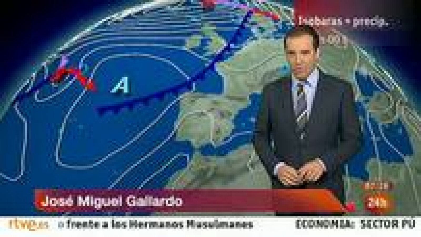 Precipitaciones en el Cantábrico, alto Ebro y norte Castilla y León - El tiempo | Ver