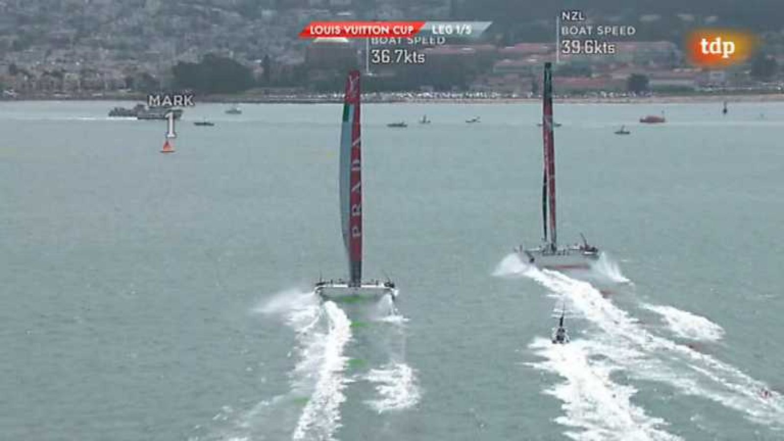 Vela - Louis Vuitton Cup Round Robin. Final 1 - Ver ahora
