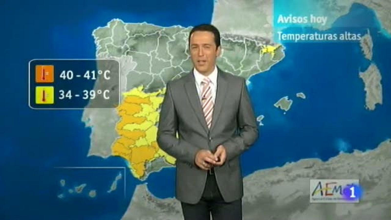 El Tiempo en Extremadura - 19/08/2013