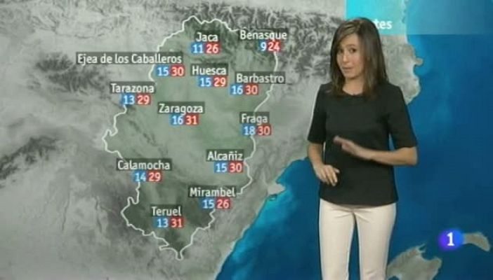 Noticias Aragón - El tiempo en Aragón - 19/08/13