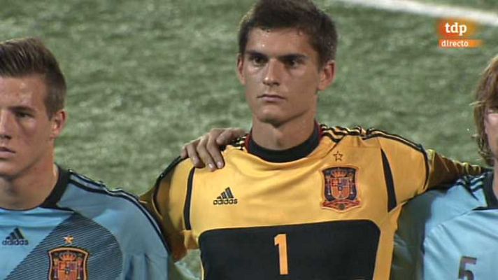 Fútbol - Torneo Sub-19. España - Canadá