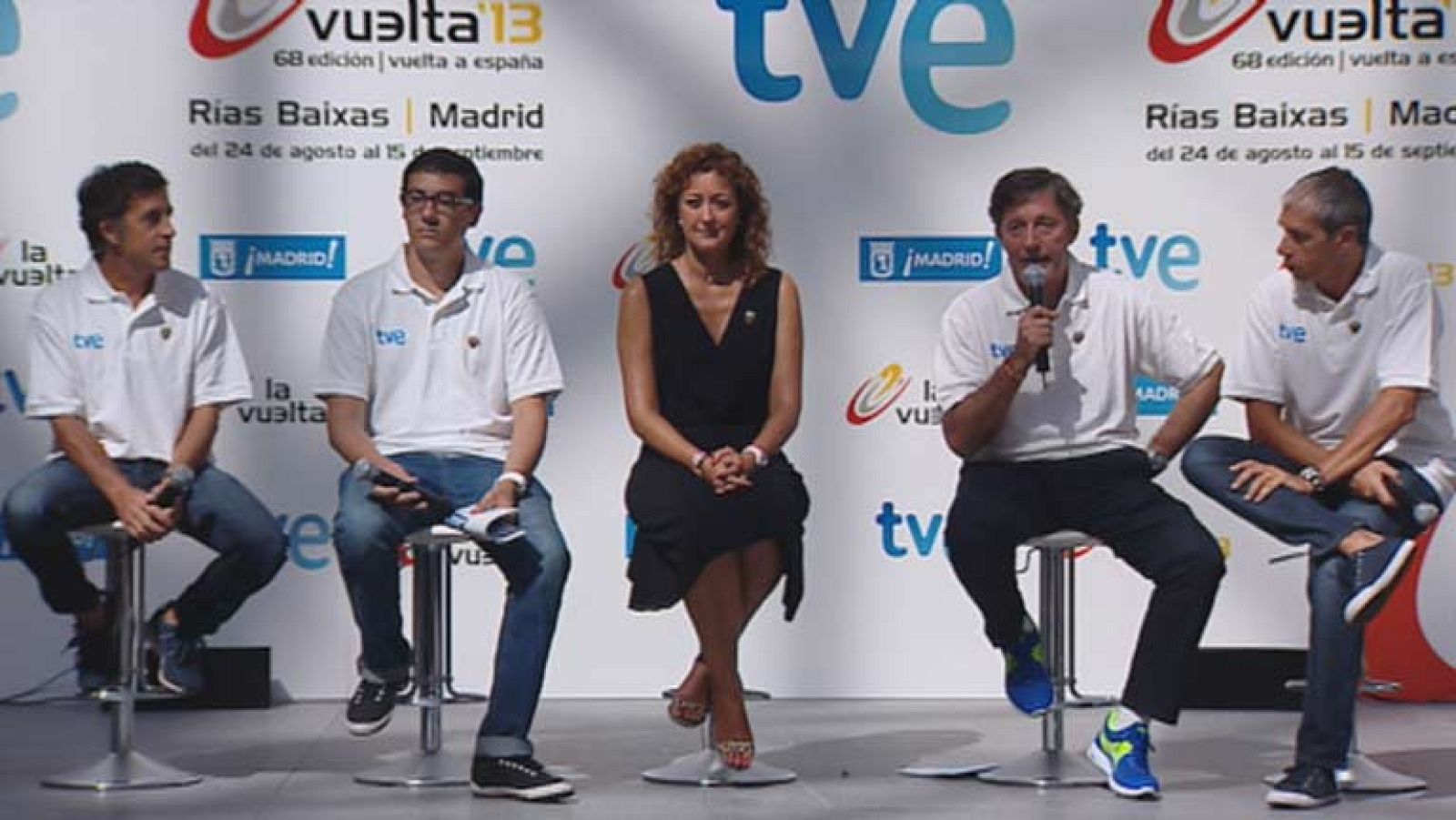 Televisión Española ha presentado en el Ayuntamiento de Madrid la cobertura de la Vuelta a España 2013, que comenzará el próximo 24 de agosto hasta el 15 de septiembre, y que será la primera edición transmitida en alta definición, según ha confirmado