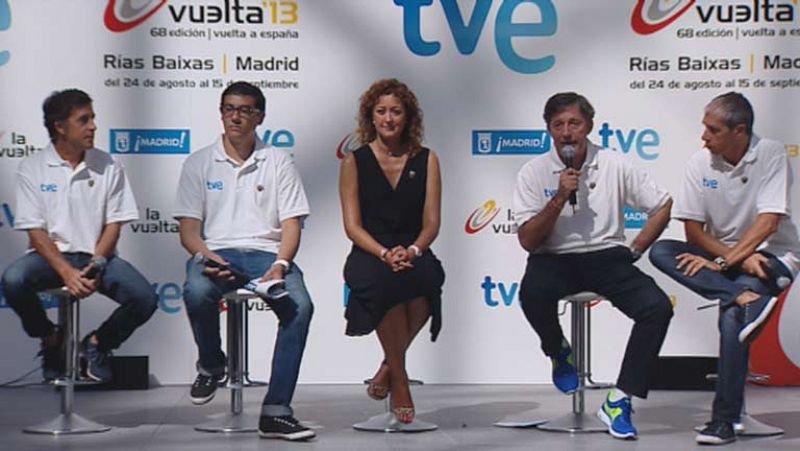 Televisión Española ha presentado en el Ayuntamiento de Madrid la cobertura de la Vuelta a España 2013, que comenzará el próximo 24 de agosto hasta el 15 de septiembre, y que será la primera edición transmitida en alta definición, según ha confirmado