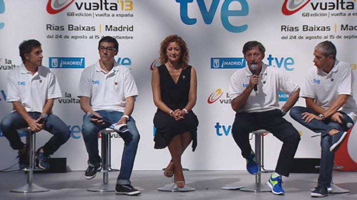 Telediario 1 - TVE presenta la primera Vuelta en alta definición