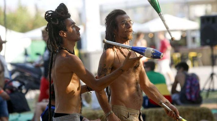 Telediario 1 - Festival Rototom en Benicassim