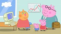 Daddy pig's office