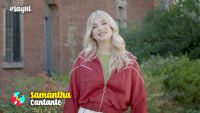 Samantha da voz a #SayHi, la campaña europea de la amistad 2021...¡juntos somos dinamita!