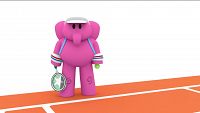 The tennis racket