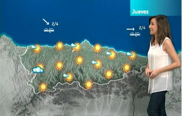 Panorama Regional - El tiempo en Asturias - 21/08/13