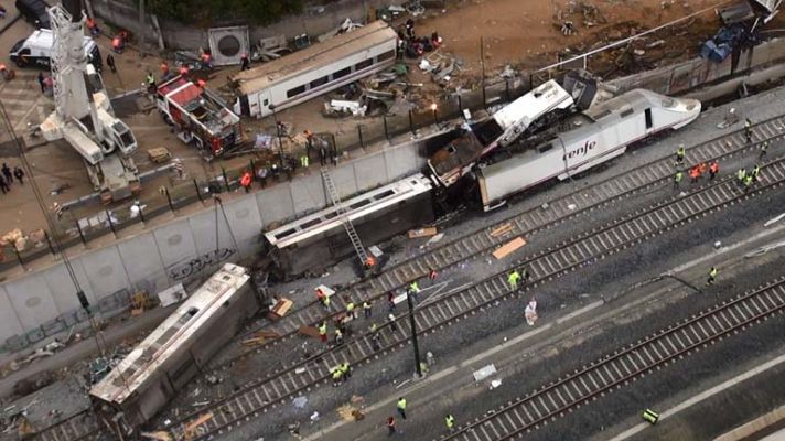 Telediario 1 - ADIF no sabe a quien imputa el juez