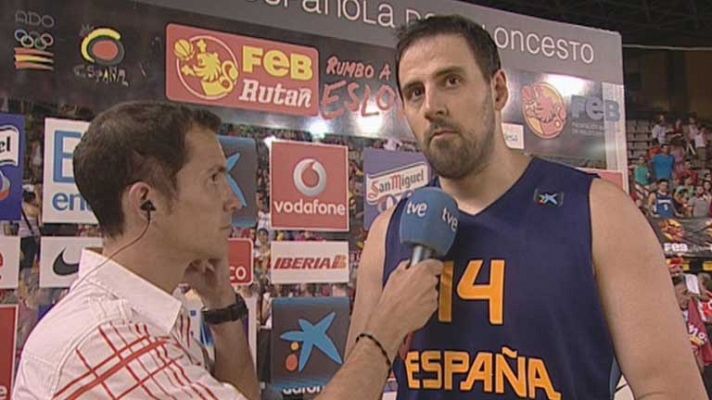 Baloncesto en RTVE - Gabriel: "Nos  vamos complementando