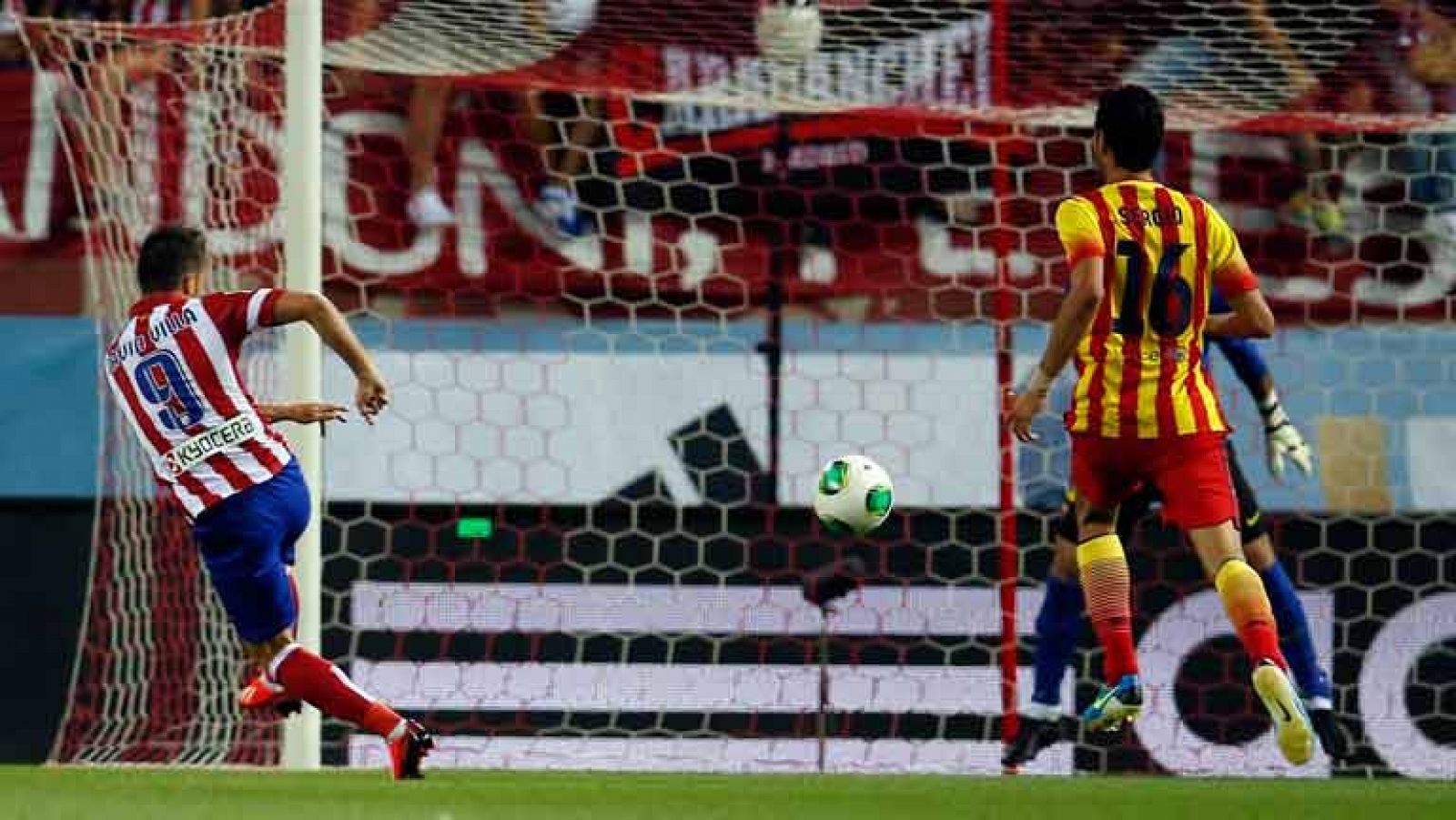 Sin programa: Villa adelanta al Atlético con un golazo (1-0) | RTVE Play