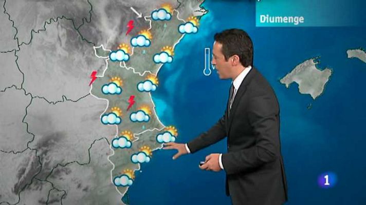 L'informatiu - Comunitat Valenciana - El tiempo en la Comunidad Valenciana - 23/08/13