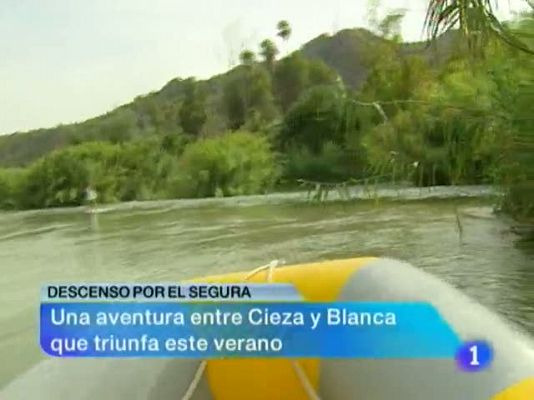 Noticias Murcia - La región de Murcia en 2' - 23/08/13