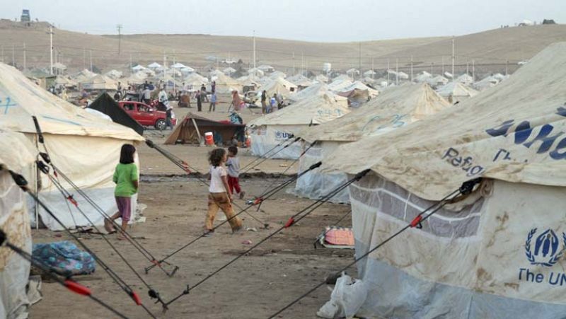 Ya hay un millón de niños sirios refugiados en campamentos fuera del país 