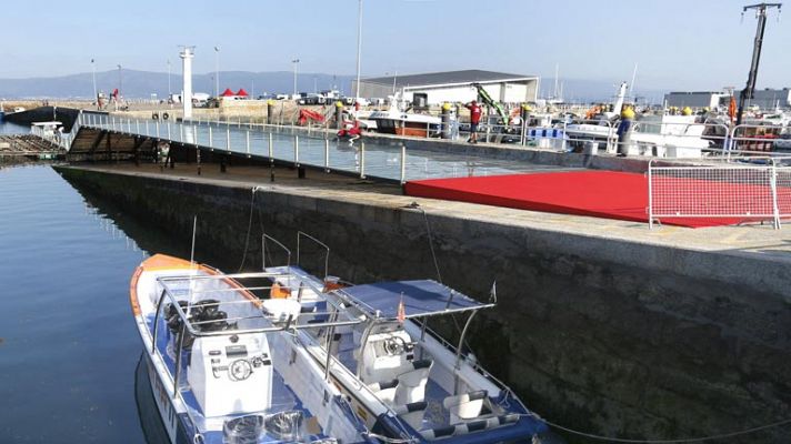 Telediario 1 - De la batea al Angliru, el espectáculo del ciclismo en la Vuelta