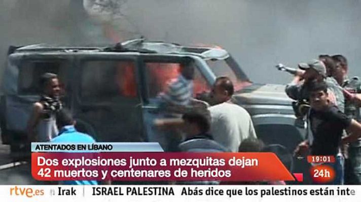 La tarde en 24h - Bloque 19 horas - 23/08/13