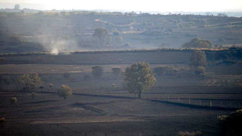 El incendio en Zamora sigue activo después de calcinar más de 1.000 hectáreas 