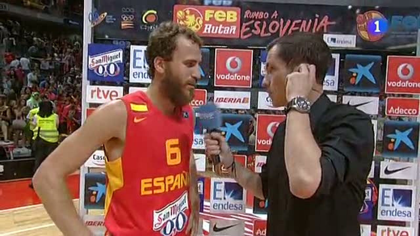 El jugador canario del Real Madrid se convirtió en el protagonista del partido gracias a sus puntos en el último cuarto.