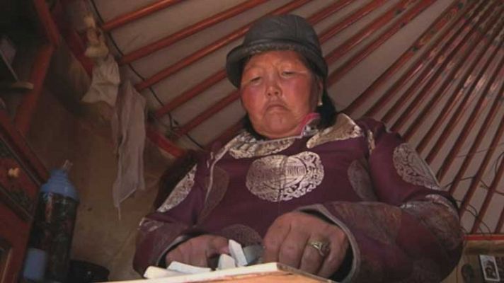 Campesinos de Mongolia