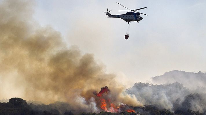 Informativo 24h - Controlados los incendios que afectan a Ourense